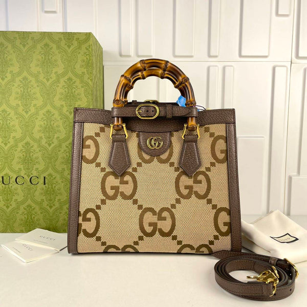 【TikTok Livestream】Gucci/GG Diana Jumbo GG Canvas