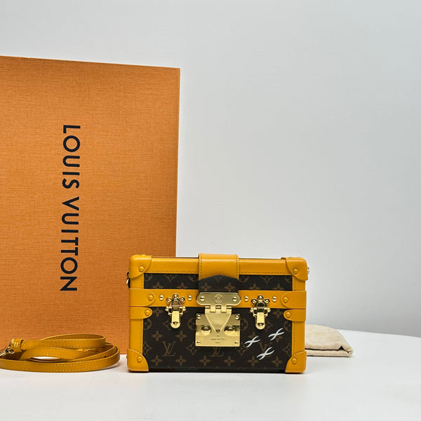 【TikTok Livestream】Louis Vuitton/ LV Petite Malle Monogram/Yellow CPU0000