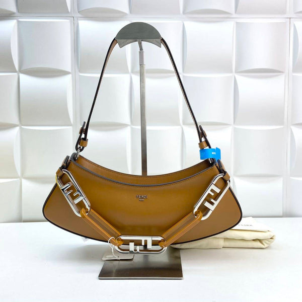 【TikTok Livestream】Fendi O'Lock Swing Caramel CPU0614