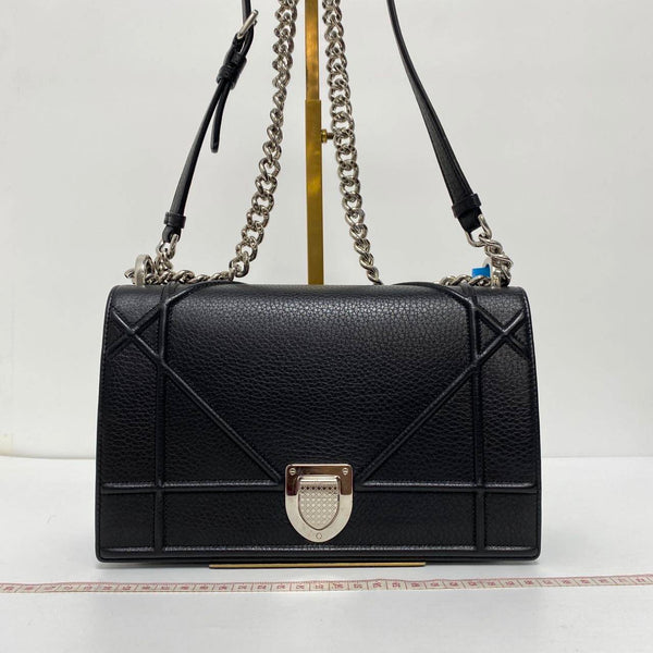 【TikTok Livestream】Dior/CD Diorama Medium Flap Black CPU0408