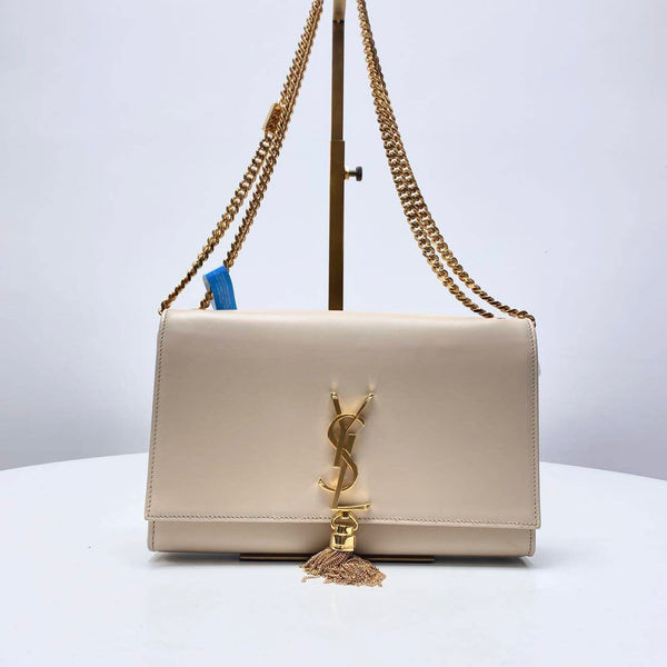 【TikTok Livestream】Dior/CD Kate Medium with Tassel Nude Powder SJP0302