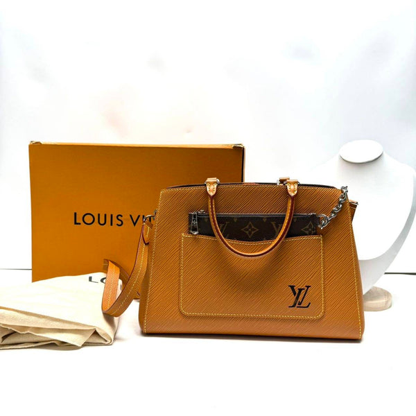 【TikTok Livestream】Louis Vuitton/ LV Marelle MM Shopper Tote Top Handle Caramel GIA0222