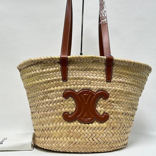 【TikTok Livestream】Celine Triomphe Basket Beige