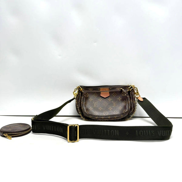 【TikTok Livestream】Louis Vuitton/LV Multi Pochette Accessoires Chain Monogram SJP0310