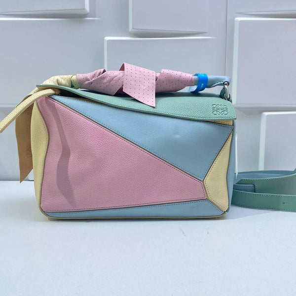 【TikTok Livestream】Loewe Puzzle Medium Multicolor AMG0609