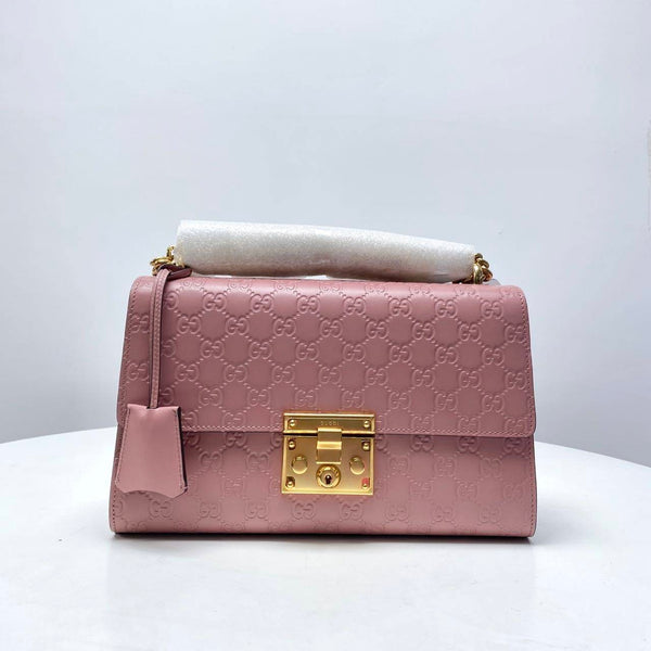 【TikTok Livestream】Gucci/GG Padlock Medium Pink CPU0220