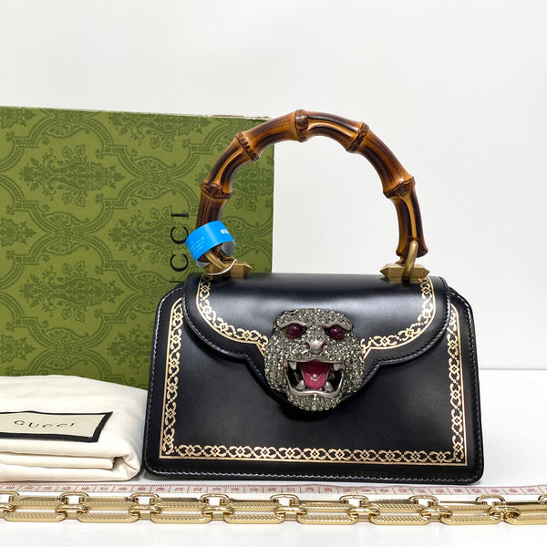 【TikTok Livestream】Gucci/GG Thiara Bamboo Handle Limited Edition w/ Chain Strap CPU0204