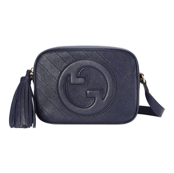 【TikTok Livestream】Gucci/GG Blondie Small Diagonal Stitched Black CPU0311