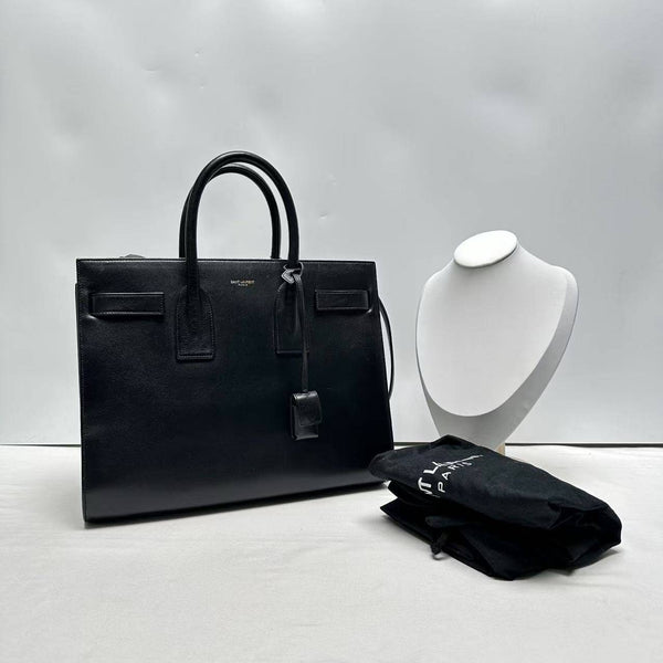 【TikTok Livestream】Saint Laurent/YSL Classic Sac De Jour Small Tote Black GIA0207