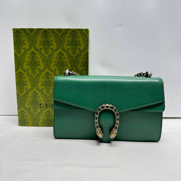 【TikTok Livestream】Gucci/GG Dionysus Small Green SJP0205